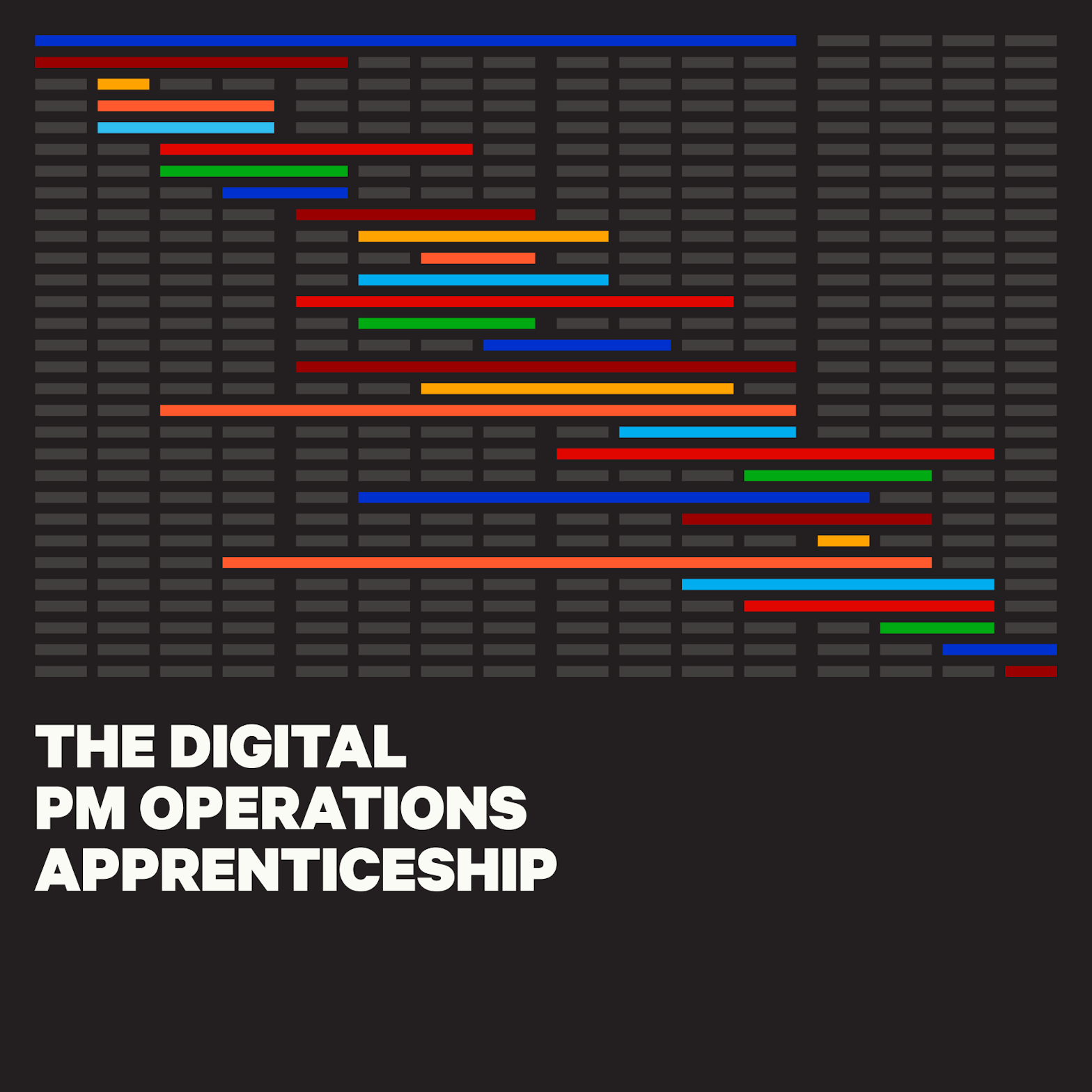 The Digital PM Operations Apprenticeship