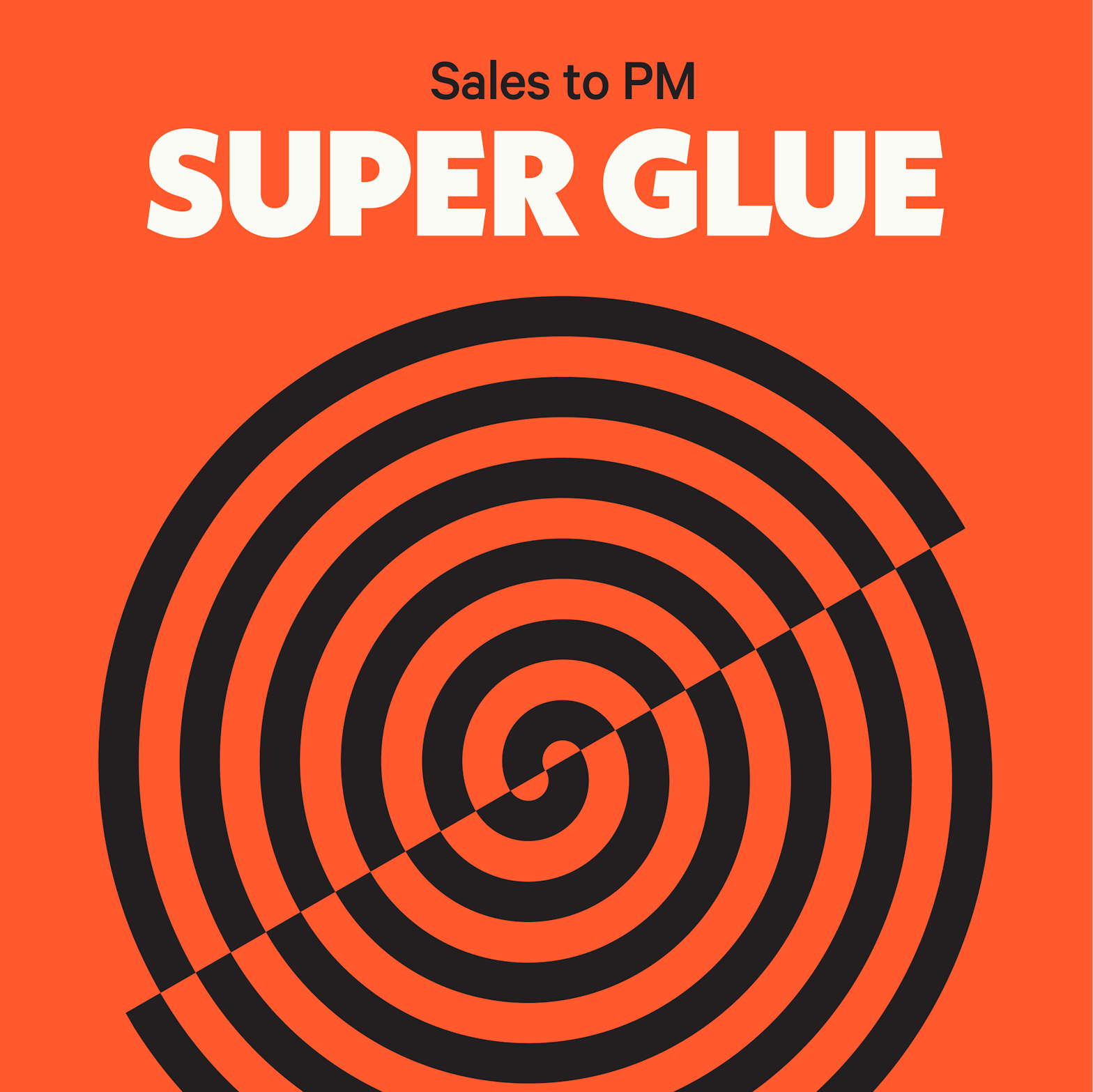 Sales to PM Super Glue course cover