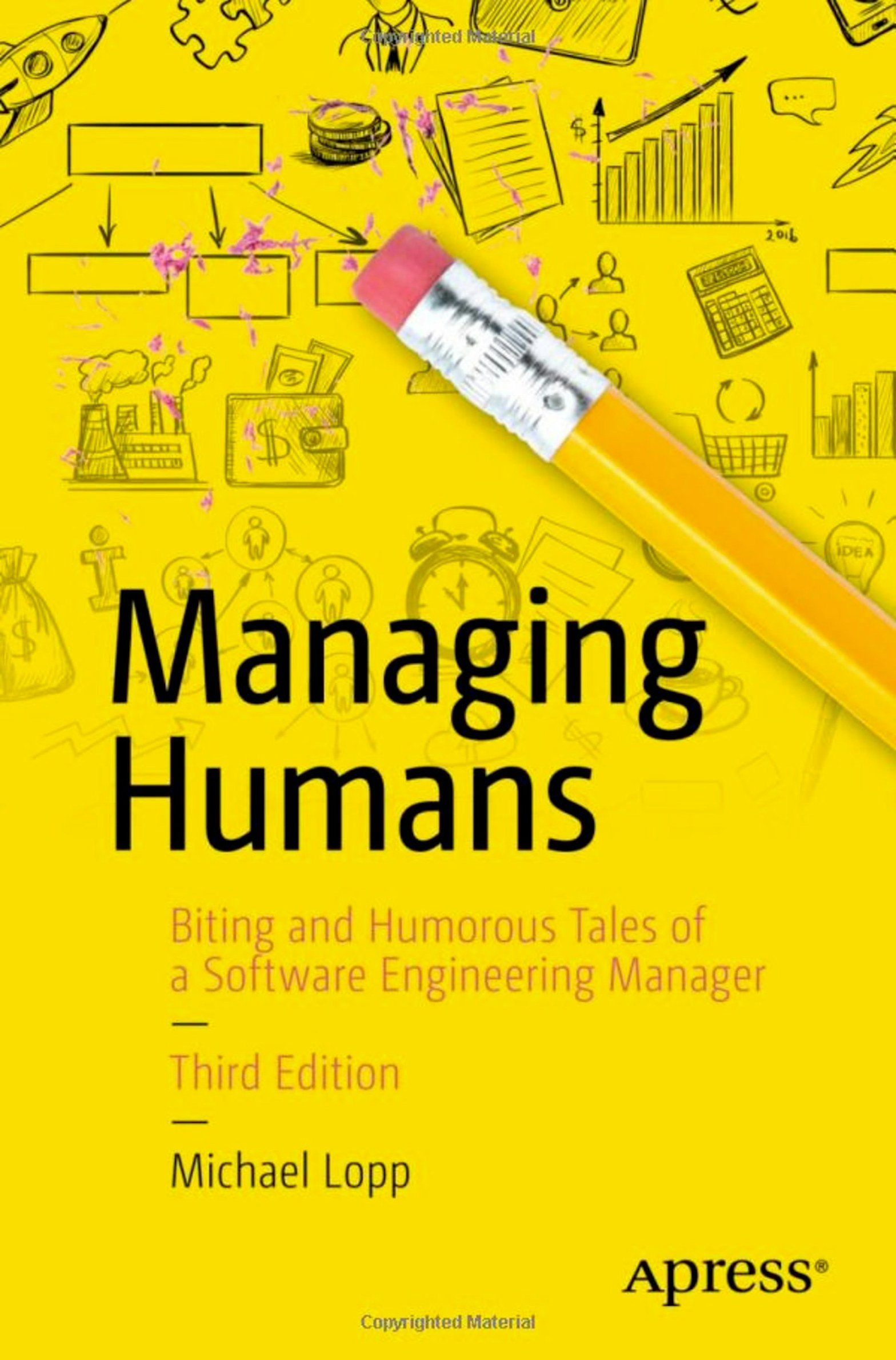 The cover of Managing Humans, by Michael Lopp