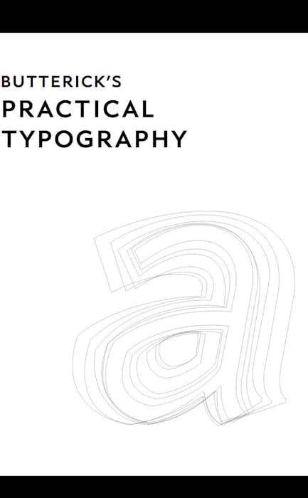 Butterick’s Practical Typography cover