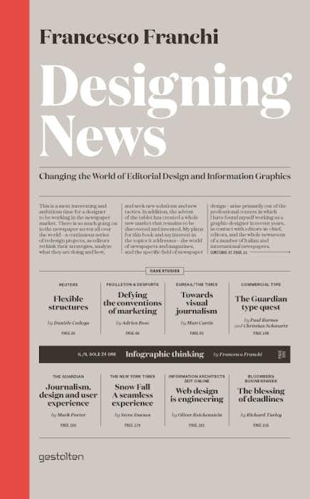 Designing News: Changing the World of Editorial Design and Information Graphics cover
